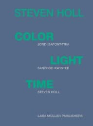 Cover von Steven Holl - Color, Light, Time