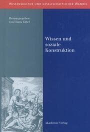 Cover von Wissen und soziale Konstruktion