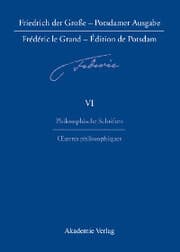 Cover von Philosophische Schriften - Oeuvres philosophiques