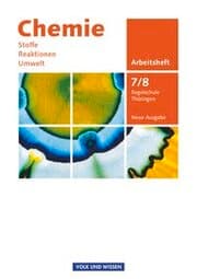 Cover von Chemie: Stoffe - Reaktionen - Umwelt (Neue Ausgabe) - Regelschule Thüringen - 7./8. Schuljahr