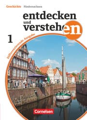 Cover von Entdecken und verstehen - Geschichtsbuch - Differenzierende Ausgabe Niedersachsen - Band 1: 5./6. Schuljahr