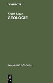 Cover von Geologie