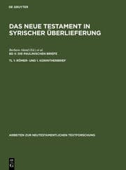 Cover von Römer- und 1.Korintherbrief