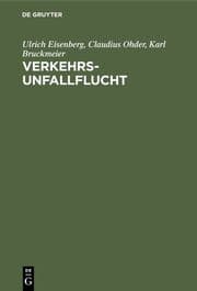 Cover von Verkehrsunfallflucht