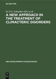Cover von A New Approach in the Treatment of Climacteric Disorders