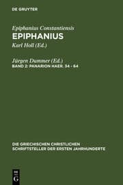 Cover von Panarion haer.34-64