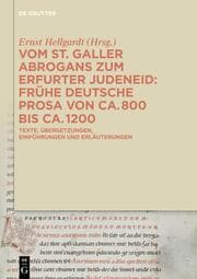 Cover von Vom St. Galler Abrogans zum Erfurter Judeneid 1/2
