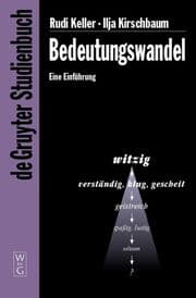Cover von Bedeutungswandel