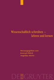 Cover von Wissenschaftlich schreiben - Lehren und lernen