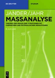 Cover von Maßanalyse