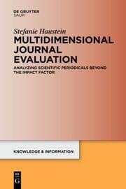 Cover von Multidimensional Journal Evaluation