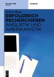 Cover von Erfolgreich recherchieren - Anglistik und Amerikanistik