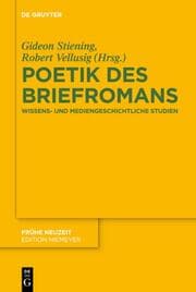 Cover von Die Poetik des Briefromans im 18.Jahrhundert