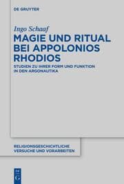 Cover von Magie und Ritual bei Apollonios Rhodios