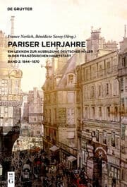 Cover von Pariser Lehrjahre 1844-1870