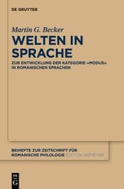 Cover von Welten in Sprache