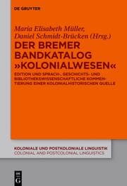 Cover von Der Bremer Bandkatalog Kolonialwesen
