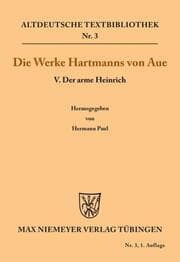 Cover von Der arme Heinrich