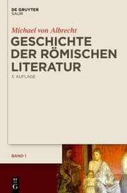 Cover von Geschichte der römischen Literatur I