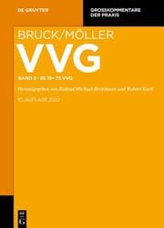 Cover von VVG 2: §§ 19-73