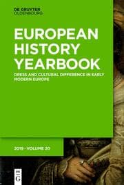 Cover von Dress and Cultural Difference in Early Modern Europe