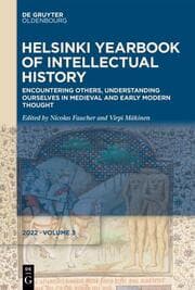 Cover von Encountering Others, Understanding Ourselves in Medieval and Early Modern Thought