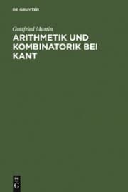 Cover von Arithmetik und Kombinatorik bei Kant