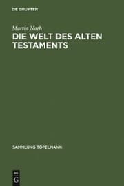 Cover von Die Welt des Alten Testaments