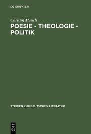 Cover von Poesie - Theologie - Politik