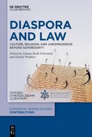 Cover von Diaspora and Law