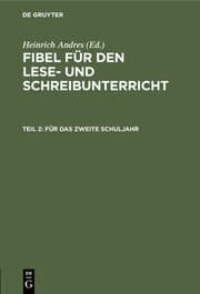 Cover von Für das zweite Schuljahr