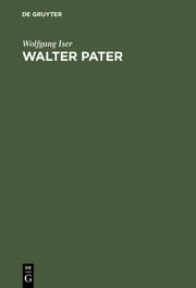 Cover von Walter Pater