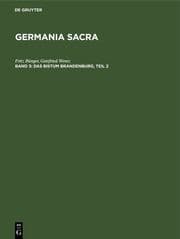 Cover von Das Bistum Brandenburg / Abb, Gustav