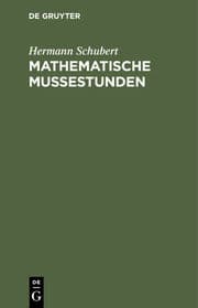 Cover von Mathematische Mussestunden