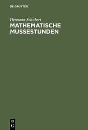Cover von Mathematische Mußestunden