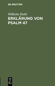 Cover von Erklärung von Psalm 47