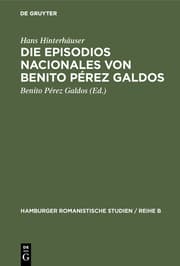 Cover von Die Episodios nacionales von Benito Pérez Galdos