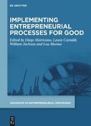 Cover von Implementing Entrepreneurial Processes for Good
