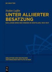 Cover von Unter alliierter Besatzung