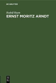 Cover von Ernst Moritz Arndt