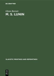 Cover von M. S. Lunin