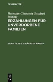 Cover von Pächter Martin, Teil 1