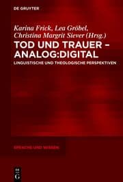Cover von Tod und Trauer - analog:digital