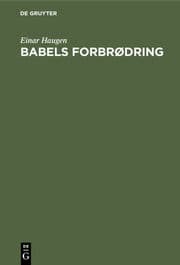 Cover von Babels forbrødring