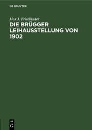 Cover von Die Brügger Leihausstellung von 1902