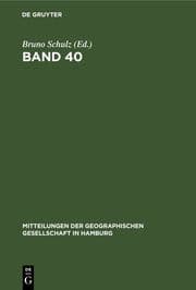 Cover von Band 40
