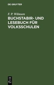 Cover von Buchstabir- und Lesebuch für Volksschulen