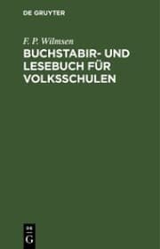 Cover von Buchstabir- und Lesebuch für Volksschulen