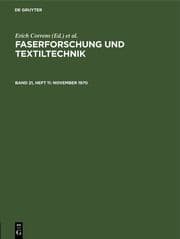 Cover von November 1970
