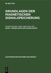 Cover von Grundlagen und Magnetköpfe